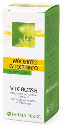 VITE ROSSA MACERATO GLICERINATO 50 ML - Farmacia-flash.it