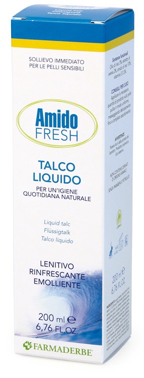 AMIDO FRESH TALCO LIQUIDO 200 ML - Farmacia-flash.it