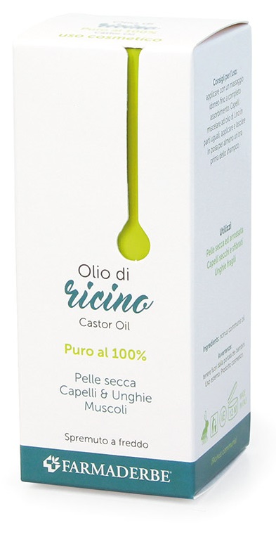 FARMADERBE OLIO RICINO 100 ML - Farmacia-flash.it