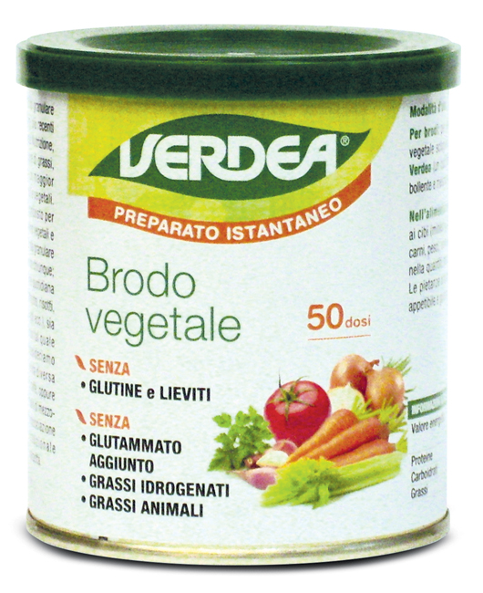 VERDEA PREPARATO ISTANTANEO BRODO VEGETALE 200 G - Farmacia-flash.it