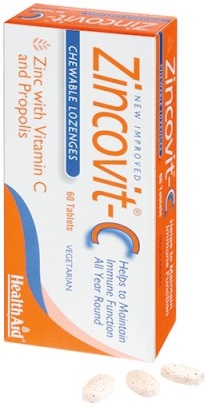 ZINCOVIT C BLISTER 60 TAVOLETTE - Farmacia-flash.it