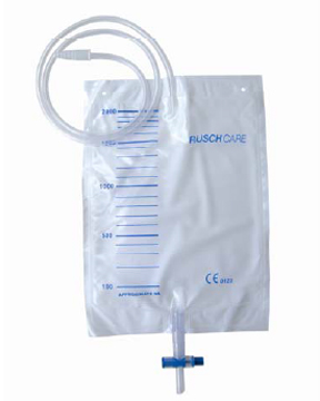 SACCA DI DRENAGGIO LETTO PER INCONTINENZA 2000ML IN PVC CON VALVOLA DI NON RITORNO E SCARICO STERILE CON TUBO DI RACCORDO 90CM 75 PEZZI RIUTILIZZABILE - Farmacia-flash.it
