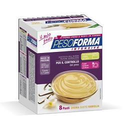 PESOFORMA CREMA VANIGLIA 8 BUSTINE X 55 G - Farmacia-flash.it