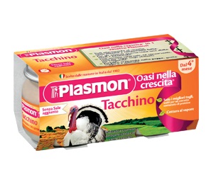 PLASMON OMOGENEIZZATO TACCHINO 80 G X 2 PEZZI - Farmacia-flash.it