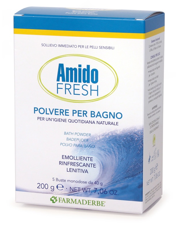 AMIDO FRESH POLVERE BAGNO 5 BUSTINE - Farmacia-flash.it