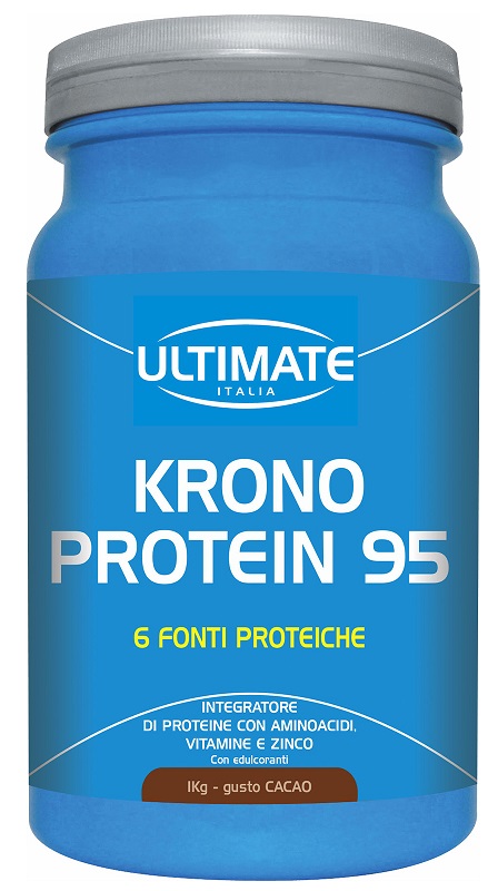 ULTIMATE KRONO PROTEIN 95 CACAO 1 KG - Farmacia-flash.it
