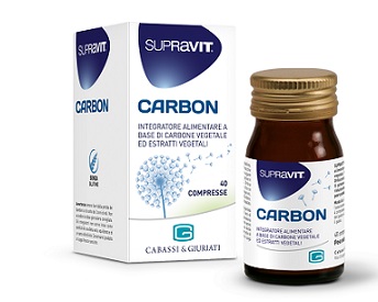 SUPRAVIT CARBON 40 TAVOLETTE - Farmacia-flash.it