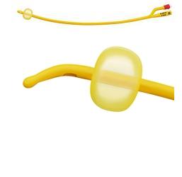 CATETERE VESCICALE A MEDIA PERMANENZA TIPO FOLEY RUSCH GOLD PLUS IN SILKOLATEX LATTICE-SILICONE PER ADULTO DIAMETRO CH16 1 PEZZO - Farmacia-flash.it