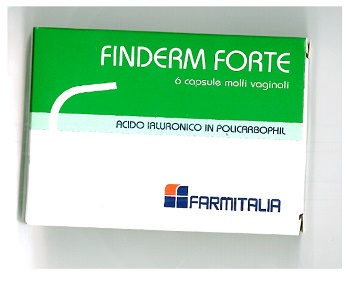 FINDERM FORTE CAPSULE MOLLI VAGINALI CONFEZIONE DA 6 PEZZI - Farmacia-flash.it