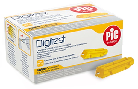LANCETTE PUNGIDITO PIC DIGITEST GAUGE 28 200 PEZZI - Farmacia-flash.it