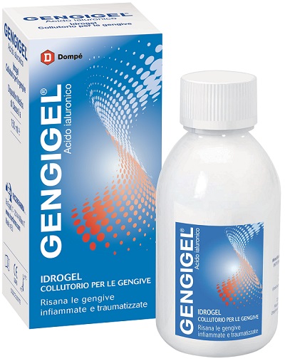COLLUTORIO PER GENGIVE GENGIGEL IDROGEL FLACONE 150 ML - Farmacia-flash.it