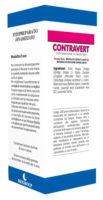 CONTRAVERT 50 ML SOLUZIONE IDROALCOLICA - Farmacia-flash.it