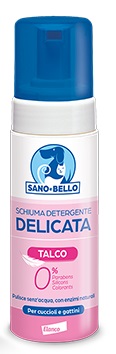 SANO E BELLO SCHIUMA DETERGENTE DELICATA CUCCIOLI NF 150 ML - Farmacia-flash.it