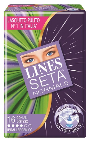 LINES SETA NORMALE CON ALI X 16 - Farmacia-flash.it