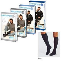 MAN SUPPORT 18 COTONE GAMBALETTO 18 BLU 5 - Farmacia-flash.it