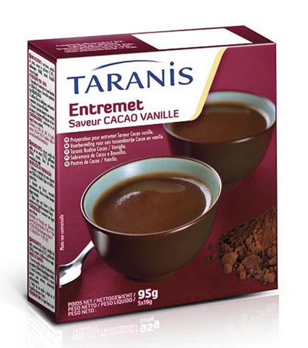 TARANIS BUDINO VANIGLIA CIOCCOLATO 5 BUSTINE - Farmacia-flash.it