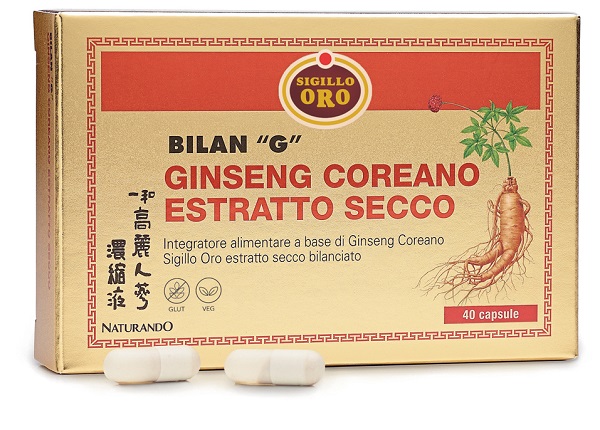 GINSENG BILAN-G 40 CAPSULE - Farmacia-flash.it