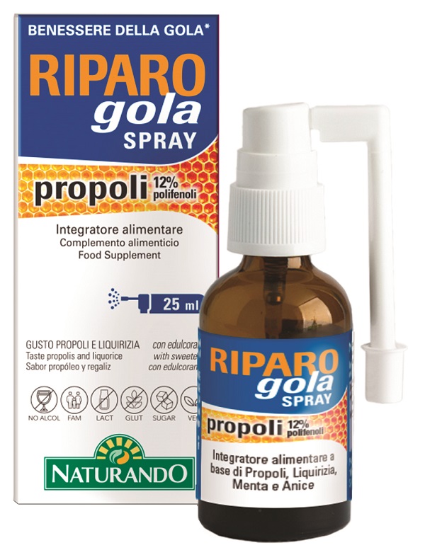 RIPARO GOLA SPRAY 25 ML - Farmacia-flash.it