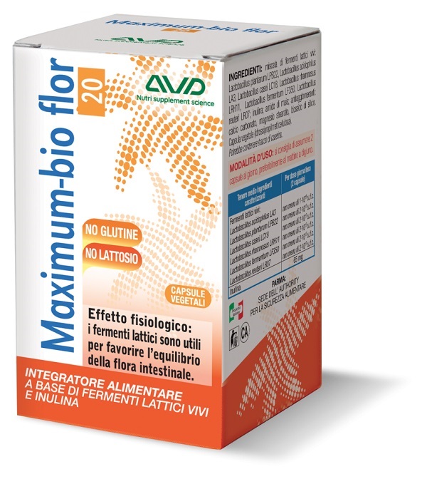 MAXIMUM BIO FLOR 20 40 CAPSULE - Farmacia-flash.it