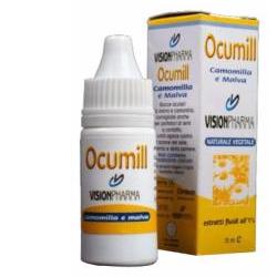 SOLUZIONE LUBRIFICANTE OCUMILL CAMOMILLA MALVA 15 ML - Farmacia-flash.it