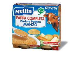 MELLIN PAPPA COMPLETA MANZO 250 G 2 PEZZI - Farmacia-flash.it
