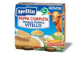 MELLIN PAPPA COMPLETA VITELLO 250 G 2 PEZZI - Farmacia-flash.it