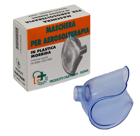 MASCHERA MORBIDA. RICAMBIO PER AEROSOLTERAPIA - Farmacia-flash.it