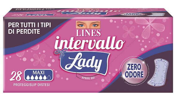 INTERVALLO LADY MAXI 28 PEZZI + COUPON - Farmacia-flash.it