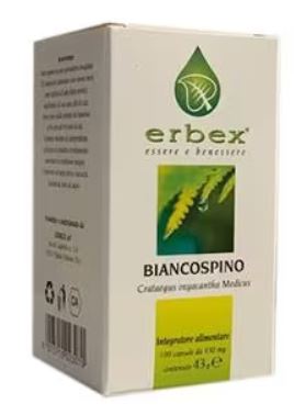 BIANCOSPINO 100 CAPSULE - Farmacia-flash.it