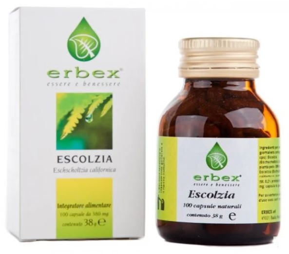 ESCOLZIA 100 CAPSULE 380MG - Farmacia-flash.it