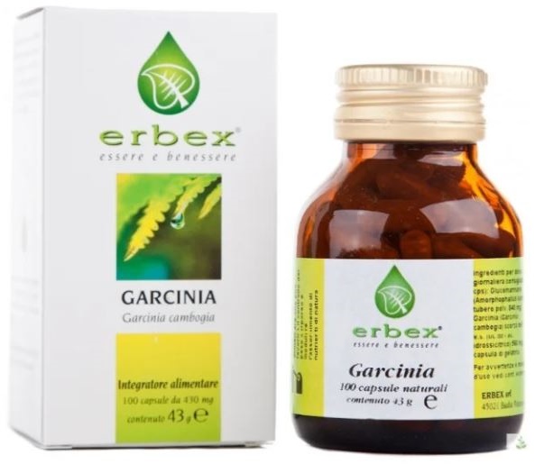 GARCINIA 100 CAPSULE 430MG - Farmacia-flash.it