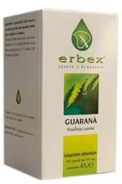GUARANA 100 CAPSULE 430MG - Farmacia-flash.it