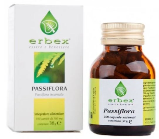 PASSIFLORA 100 CAPSULE 380MG - Farmacia-flash.it