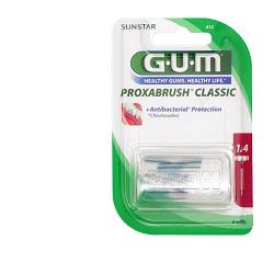 GUM PROXABRUSH CLASSIC 612 SCOVOLINO INTERDENTALE 8 PEZZI - Farmacia-flash.it