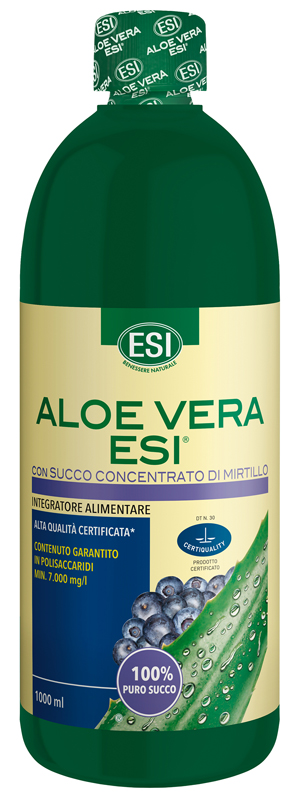 ESI ALOE VERA SUCCO MIRTILLO 1000 ML - Farmacia-flash.it