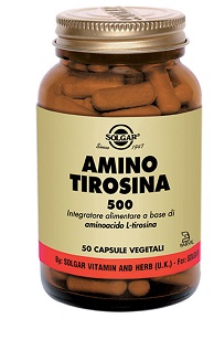 AMINO TIROSINA 500 50 CAPSULE VEGETALI - Farmacia-flash.it