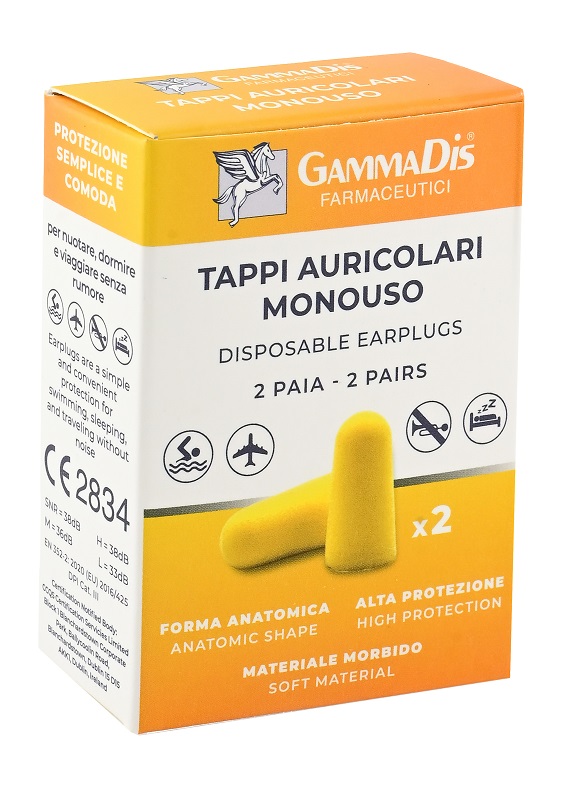 TAPPO AURICOLARE EAR GOMMAPIUMA 4 PEZZI - Farmacia-flash.it