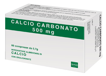 CALCIO CARBONATO 60 COMPRESSE - Farmacia-flash.it