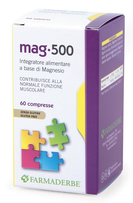 MAG 500 60 COMPRESSE - Farmacia-flash.it