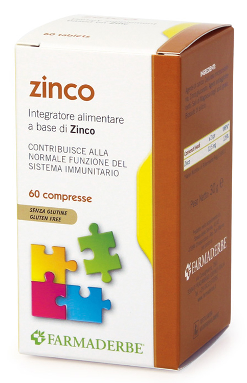 ZINCO 60 COMPRESSE - Farmacia-flash.it