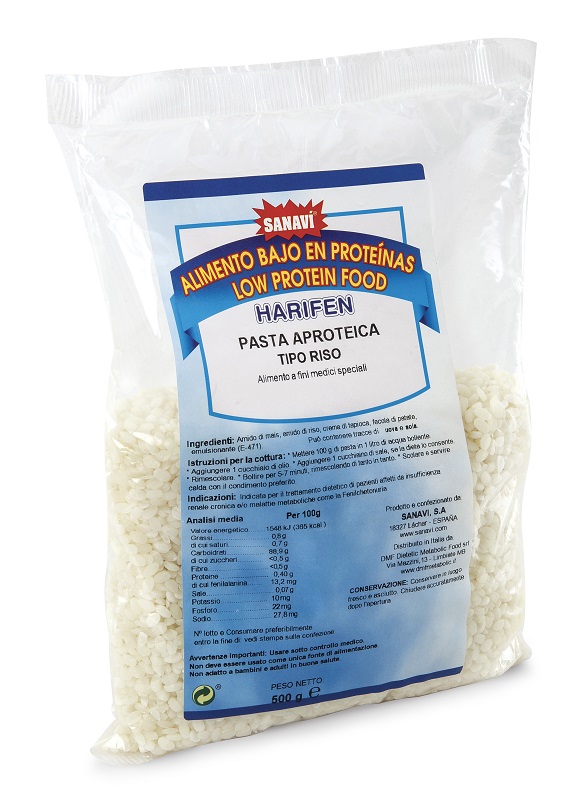 HARIFEN PASTA TIPO RISO 500 G - Farmacia-flash.it