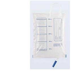 SACCA DA LETTO PER RACCOLTA URINA TUBO DI COLLEGAMENTO 90CM SENZA VALVOLA DI SCARICO 1 PEZZO - Farmacia-flash.it