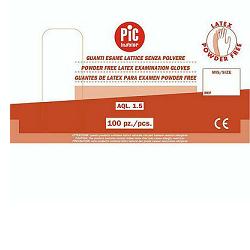GUANTO PER ESPLORAZIONE PIC SENZA POLVERE MISURA M 100 PEZZI - Farmacia-flash.it