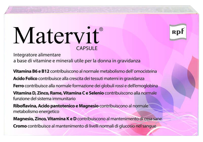 MATERVIT 30 CAPSULE - Farmacia-flash.it