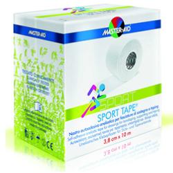 NASTRO AUTOADESIVO ANELASTICO PER FASCIATURE DI SOSTEGNO E TAPING MASTER-AID SPORT 3,8X10 - Farmacia-flash.it