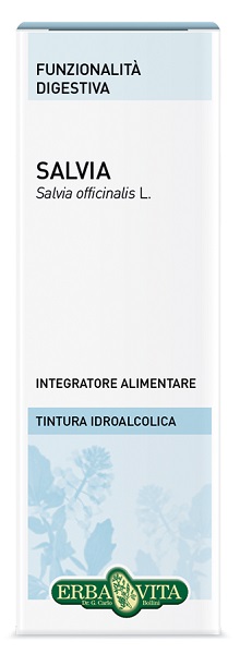SALVIA FOGLIE TINTURA IDROALCOLICA 50 ML EBV - Farmacia-flash.it