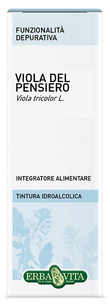 VIOLA DEL PENSIERO FIORI TINTURA IDROALCOLICA 50 ML EBV - Farmacia-flash.it