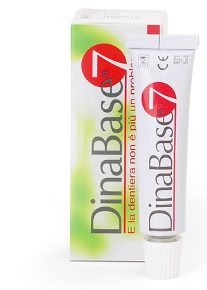DINABASE 7 ADESIVO DENTIERE TUBETTO 20 G - Farmacia-flash.it