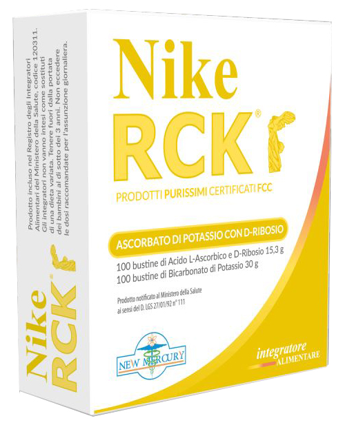 NIKE RCK ASCORBATO POTASSIO + RIBOSIO 200 BUSTINE 45,30 G - Farmacia-flash.it