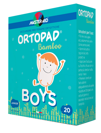 CEROTTO OCULARE PER ORTOTTICA ORTOPAD BOYS 5X6,7 CM 20 PEZZI - Farmacia-flash.it